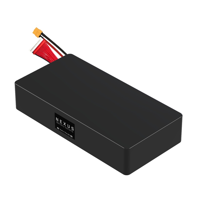 17s8p 61.2v Molicel P28A 22400mAh Li-Ion Battery Pack