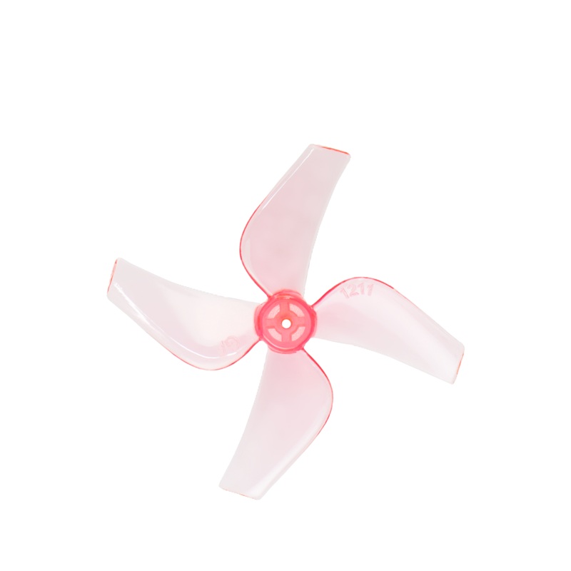 Gemfan 31mm 1211-4 Quad Blade Micro/Whoop Propeller for 1mm Shaft – Choose Color