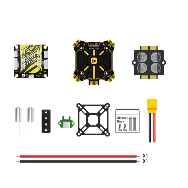 iFlight BLITZ F7 Pro Combo Set (E80 Pro 4-IN-1 ESC)