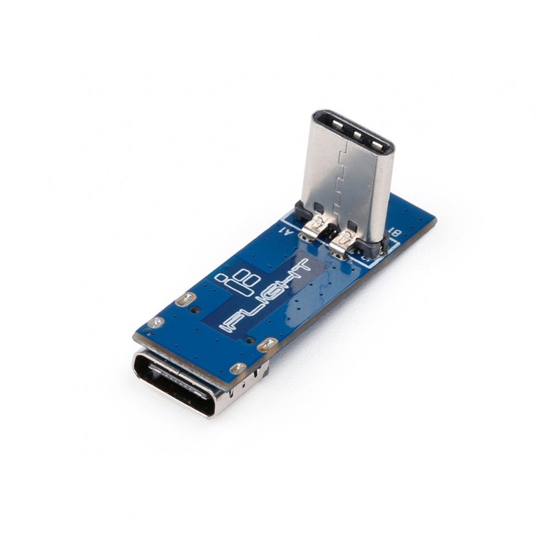 L-type adapter plate c type usb male to female