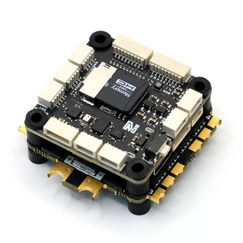 MicoAir 743 V2 Stack with H743 BMI088+BMI270 BlueTooth Flight Controller and 2-6S 55A AM32 4in1 ESC – 30x30mm