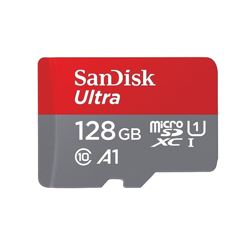 SanDisk Ultra 128GB MicroSDXC UHS-I, 140MB/s R, Memory card