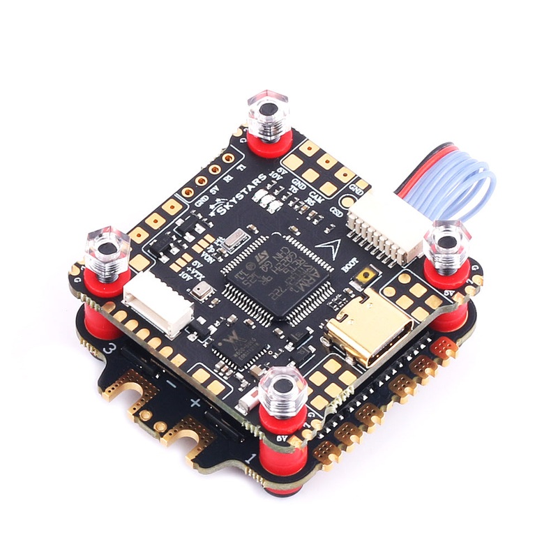 Skystars F722 APP WIFI HD3 Flight Controller and KM60 60A 3-6S Blheli-32 ESC Stack – 30x30mm