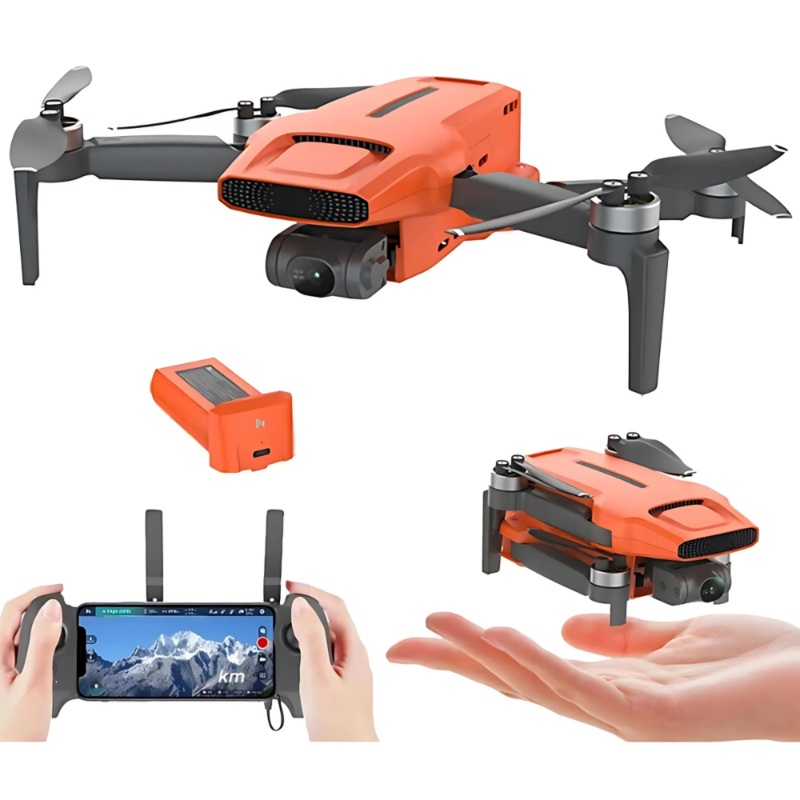 FIMI MINI 3 Drone, 4K 60fps Video, 48MP Camera, 9km Range, 3-Axis Gimbal, AI Night Vision
