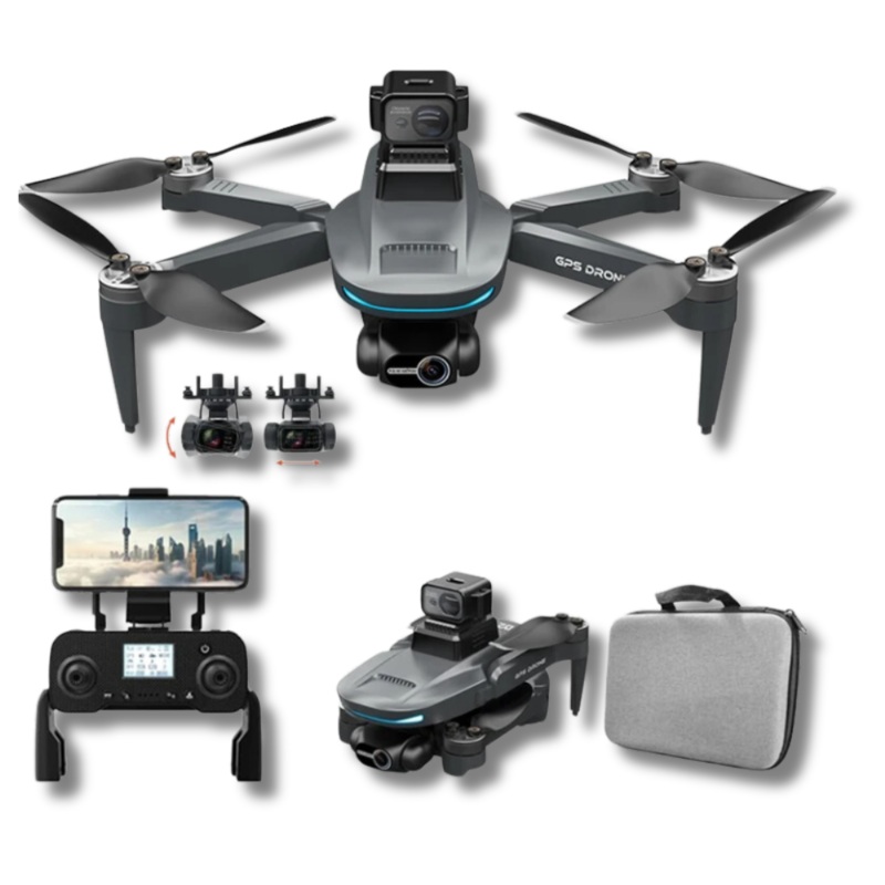 L200 PRO MAX Ultra 4K Drone, GPS, EIS Gimbal, 360 Obstacle Avoidance, 3000m Range, 25-Min Flight