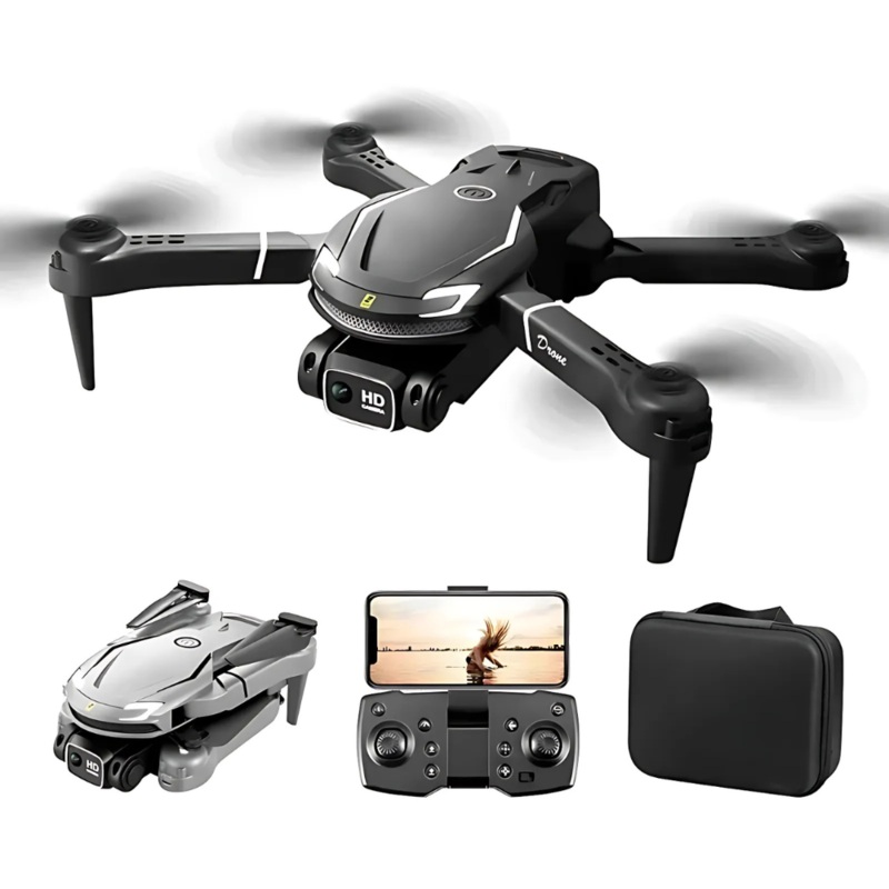 Mini V88 8K Professional HD Drone, with Long Battery Life, Foldable Design, and Optical Flow Stabilization