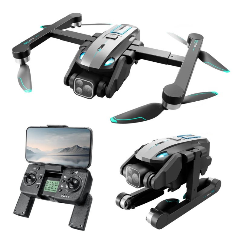 S188 GPS Drone 8K Dual Camera, 5G WiFi, 180 Adjustable Lens, GPS Positioning, Brushless Motors, Foldable, 2km Range