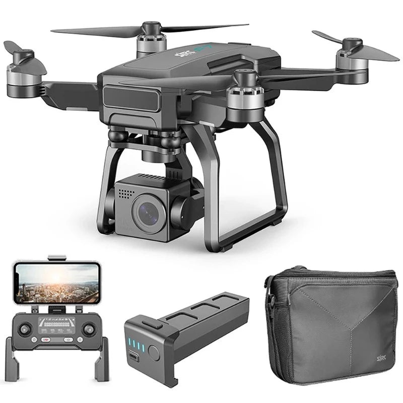 SJRC F7 GPS Drone 4K Camera, 3 Axis Gimbal EIS Remote Control 3KM