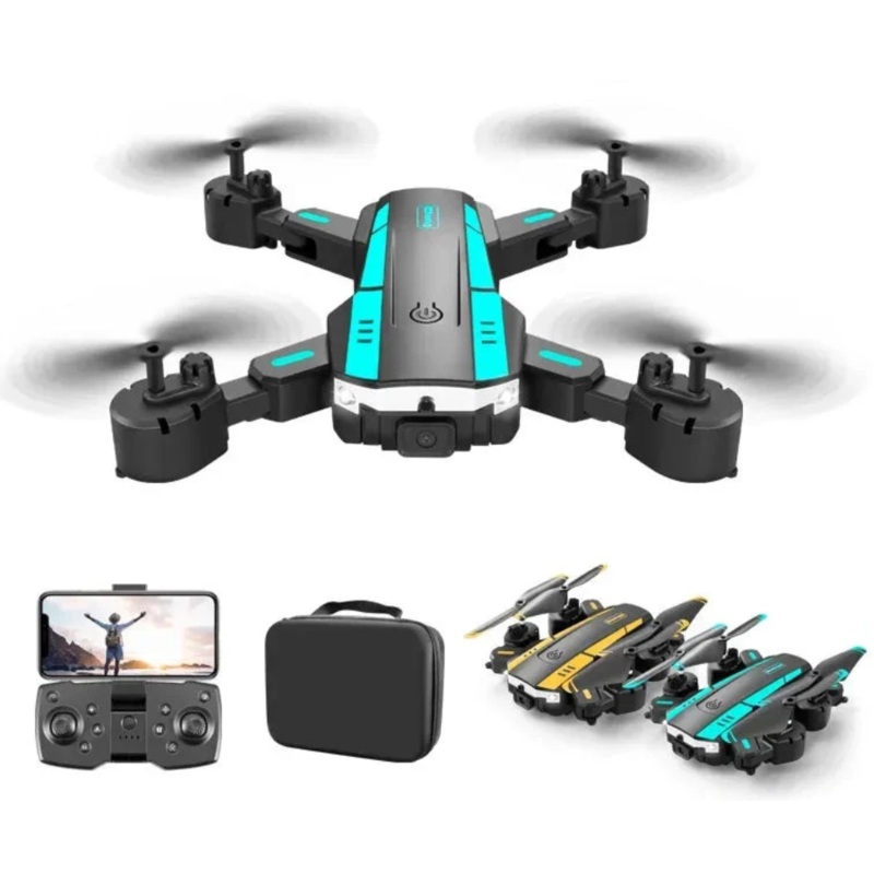 T6 Drone 4K HD, 120 Wide-Angle Camera, Foldable Design, 1KM FPV, Altitude Hold, Waypoint Navigation, One-Click Controls