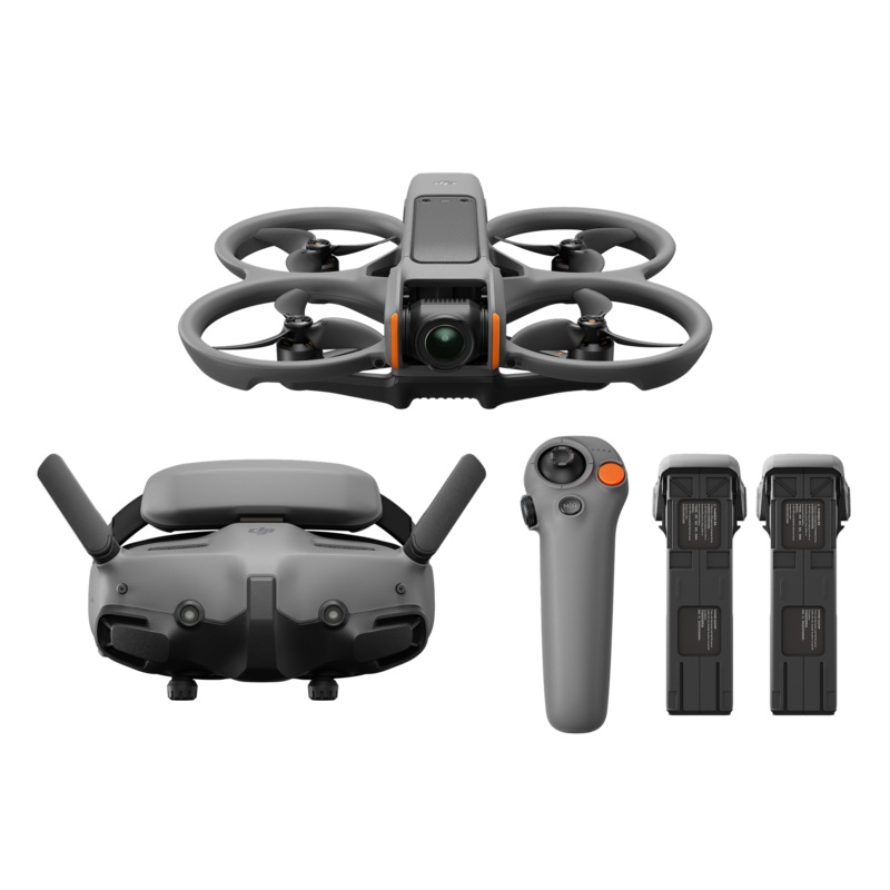 DJI Avata 2 FPV Drone Fly More Combo with Goggles 3, RC Motion 3 Controller and 3x Batteries – Evaluation Unit #100