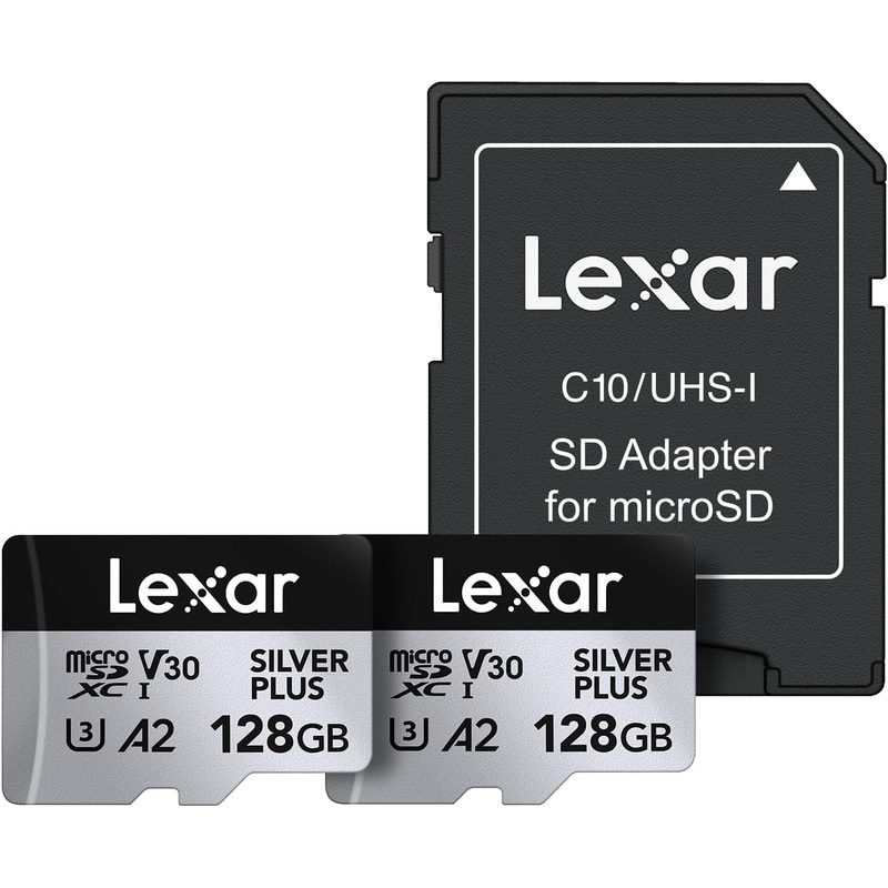 Lexar Professional Micro SD Card 128GB – 2 Pack