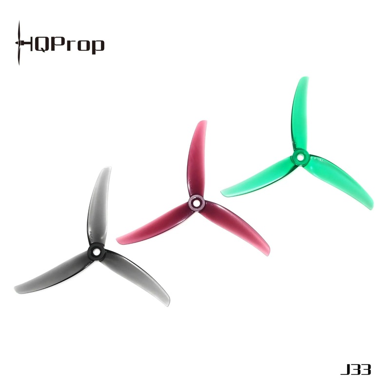 HQProp J33 Juicy Freestyle FPV Drone Prop (2CW+2CCW) – Choose Color