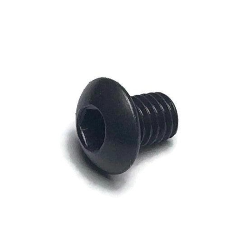 M3 x 4mm, Steel, Button Head Screw (10 pieces) – Black, 4mm