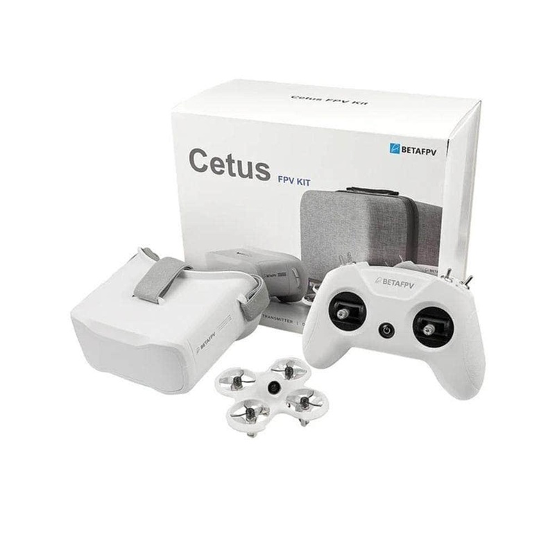 BetaFPV RTF Cetus FPV Analog Kit – Cetus Whoop, Goggles, Transmitter, Batteries, Charger & Case