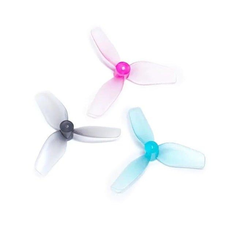 HQ Prop Ultralight 1209-3 / 1.2″ 31mm Tri-Blade Micro / Whoop Props for 1mm Shaft (4 Pack) – Choose Color