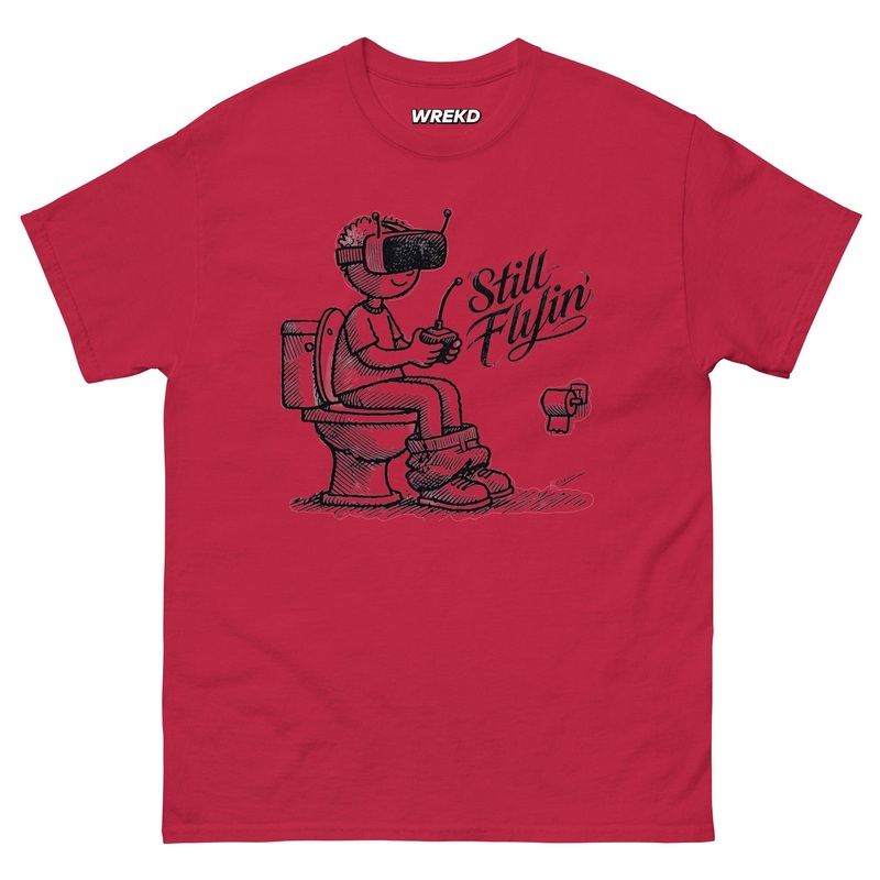 Still Flying FPV Tee – Bright