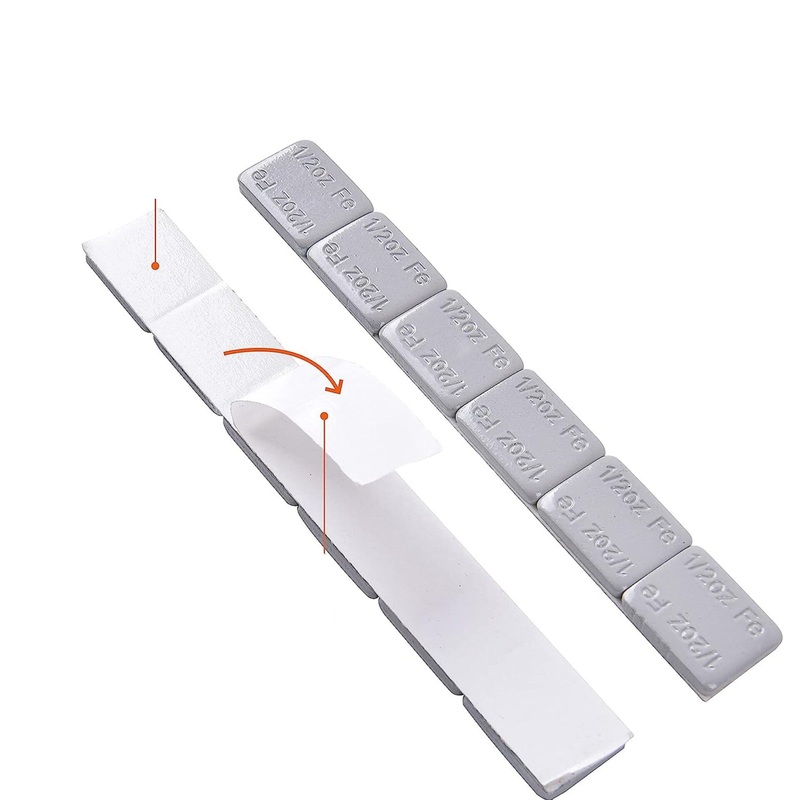 1/2oz Self Adhesive Steel Weights – (Strip of 6pcs)