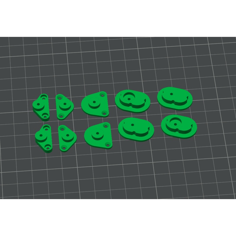 AOS RC DJI O4 and O4 Pro Camera Adapter for AOS V5 and AOS EVO Frames