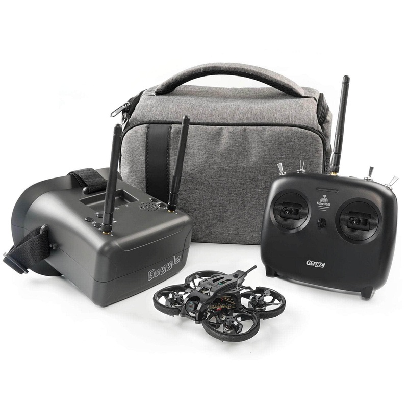 GEPRC RTF TinyGO 4K FPV Whoop Analog Kit w/ Goggles, ELRS Radio Transmitter, Case & Drone