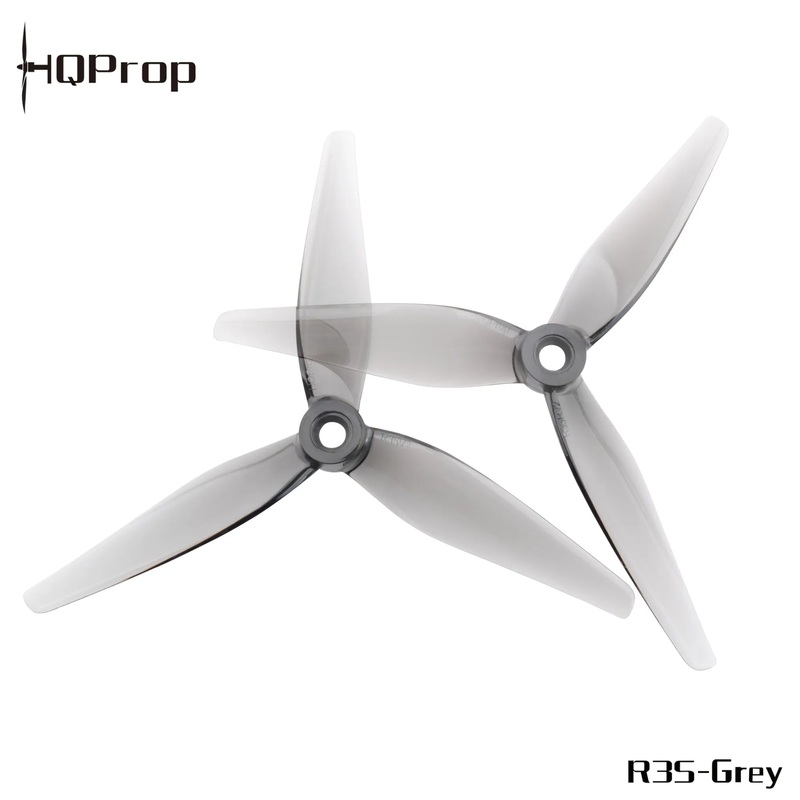 HQ Prop R35 – Grey (5.1X3.5X3) (2CW+2CCW)-Poly Carbonate