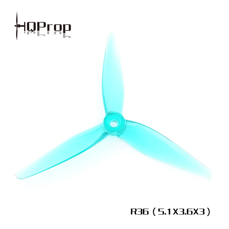 HQ Prop R36 – Light Teal (5.1X3.6X3) (2CW+2CCW)-Poly Carbonate