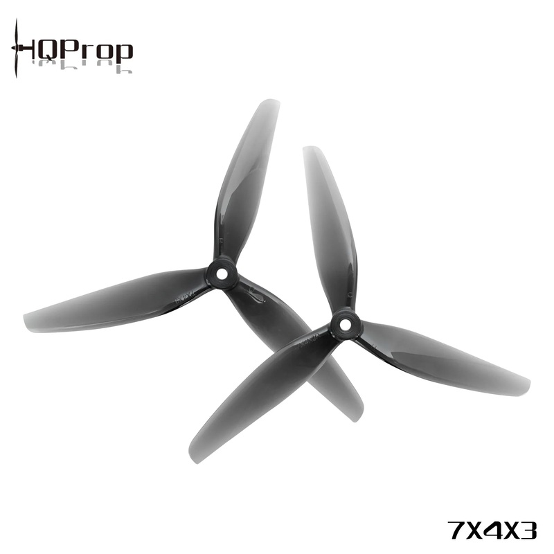 HQ Racing Prop 7X4X3 – Light Grey (2CW+2CCW)-Poly Carbonate (Street League Approved)