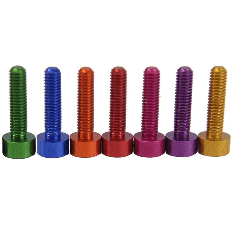 M3 7075 Aluminum Socket Head Hex Screw (20pcs) – Choose Your Color & Size