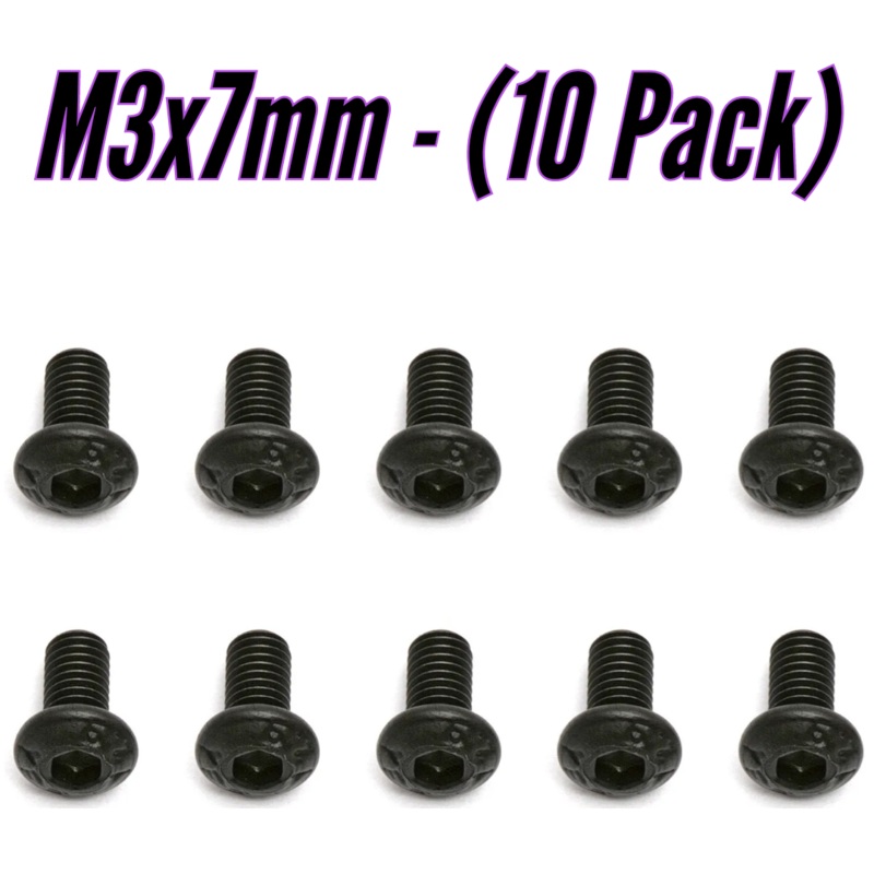 M37mm Button Head Screws – (10 Pack)