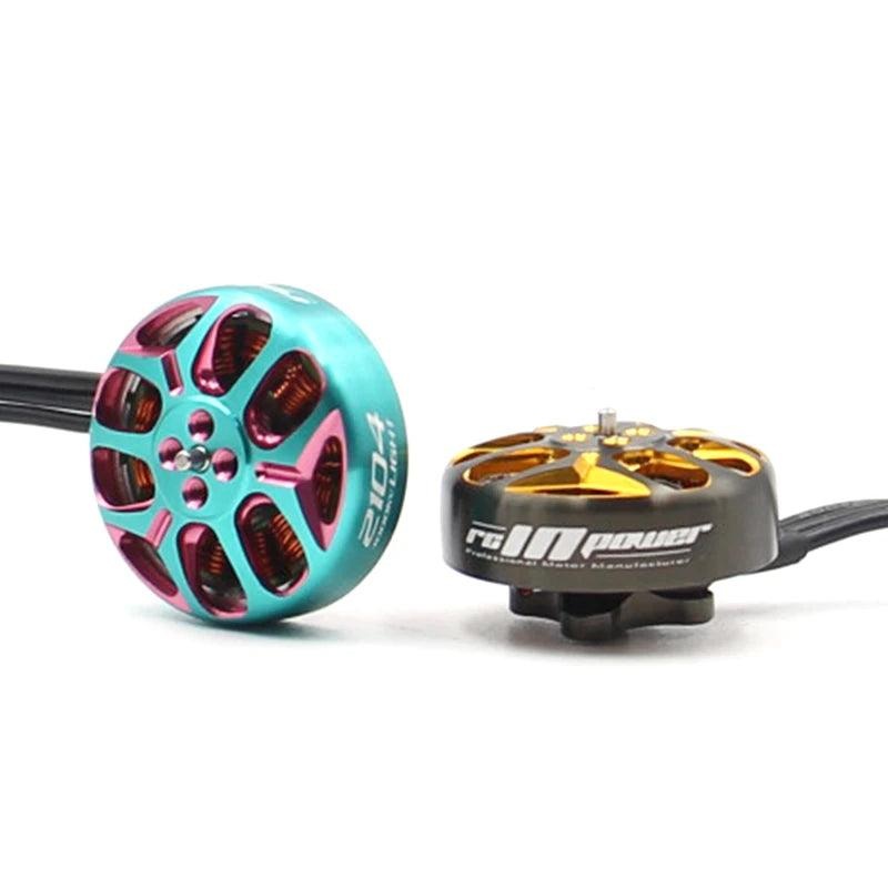RCinPOWER GTS V3 2104 Light Motor w/ 1.5mm T-Mount Shaft – Choose KV / Color