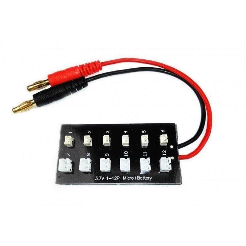 Whoop Parallel Charging Board for 1S LiPo – JST & PH2.0