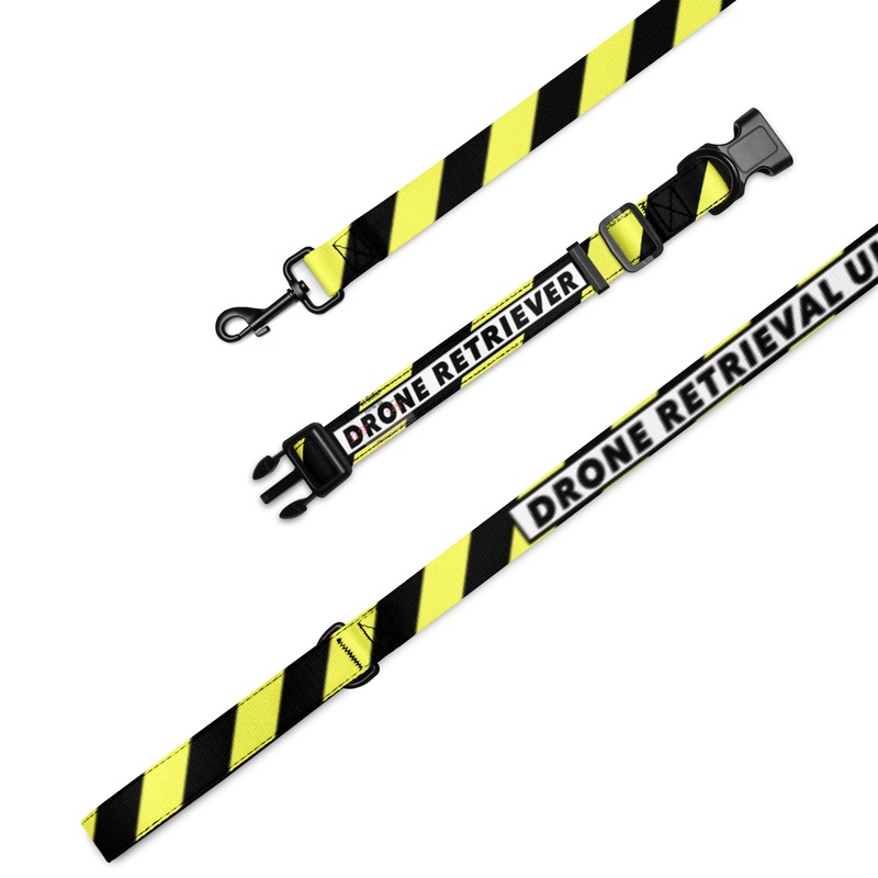 WREKDDrone Retriever Pet Collar & Leash