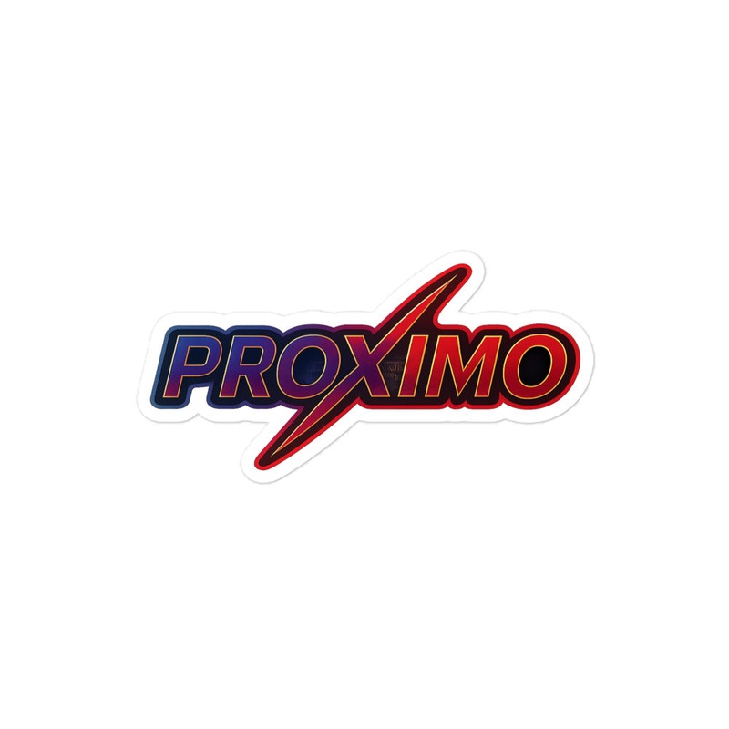 The ProximoFPV logo sticker