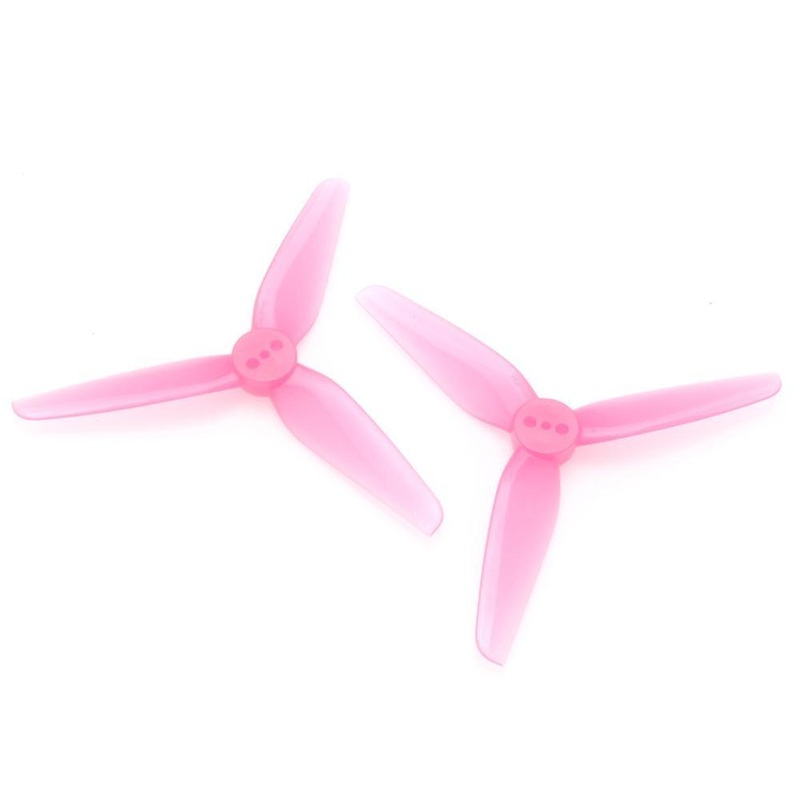 HQ Prop T3x1.8×3 3018-3 / 3″ Tri-Blade FPV Drone Props for 1.5mm Shaft T-Mounted (4 Pack) – Choose Color