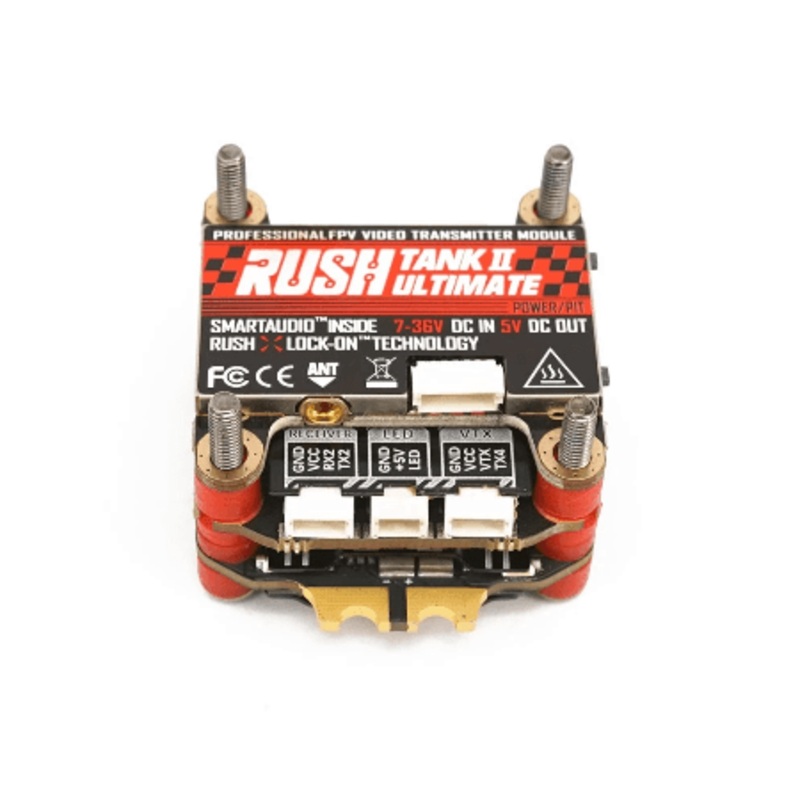 RUSHFPV Blade F722 30×30 Flight Controller + 50A Sport Edition ESC + RUSH Tank II VTX Stack