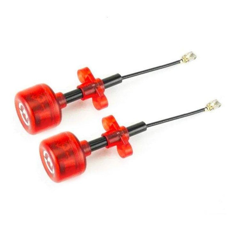 RUSHFPV Cherry 5.8GHz Antenna w/ Locking U.FL Connector (2 Pack) – Choose Polarization