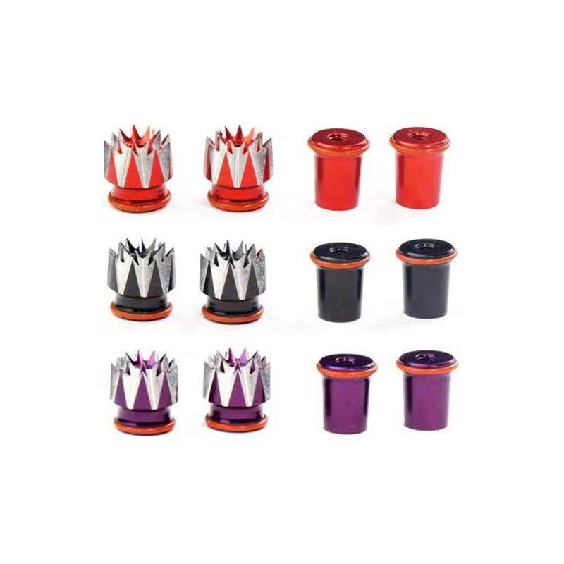 STP Adjustable Height Color Stick Ends for FrSky X9D/Futaba/ Spektrum/Jumper/FlySky I6 – Choose Size / Color