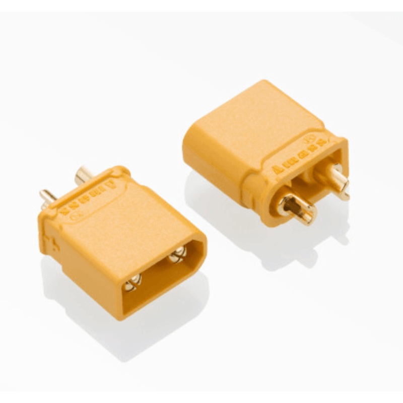 AMASS XT30U Upgraded Male Connectors (5 Pack)