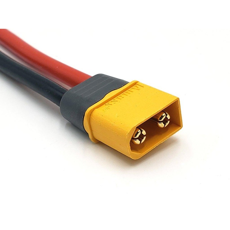 AMASS XT60H 12AWG Pigtail – Male – Choose Length
