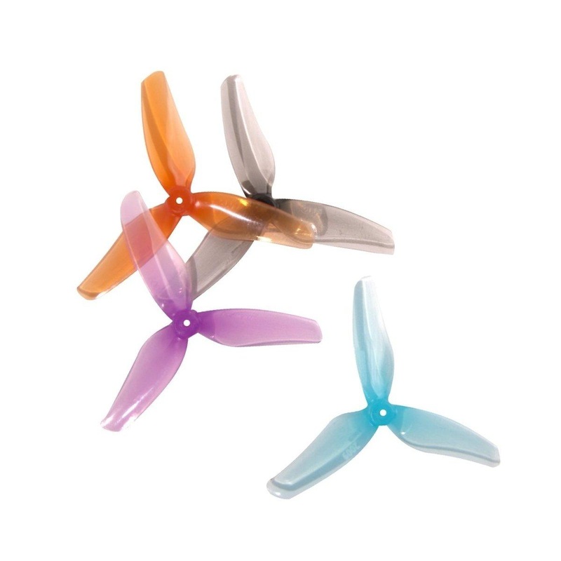 Gemfan Hurricane 2009-3 / 2″ Tri-Blade FPV Drone Props for 1.5mm Shaft (8 Pack) – Choose Color