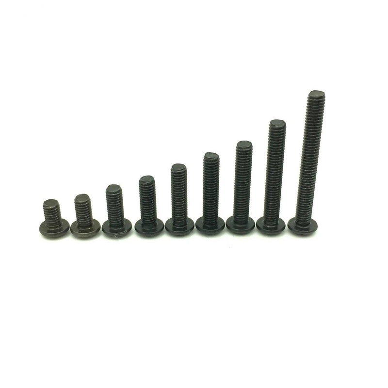 M2.5, Steel Bolt, Hex, Button Head (10pcs) – Choose Size