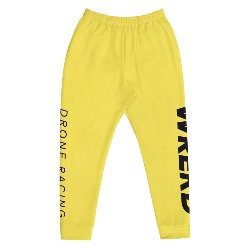 WREKD Drone Racing Men’s Joggers – Yellow