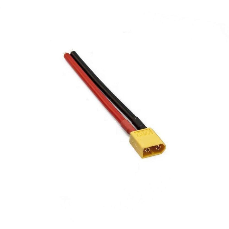 XT60 Pigtail 14AWG 4″ Male – Choose Color / Connector