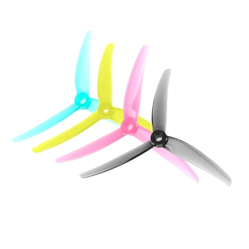 HQ Prop J40 5140-3 / 5.1″ Tri-Blade FPV Drone Freestyle/Juicy Props (4 Pack) – Choose Color