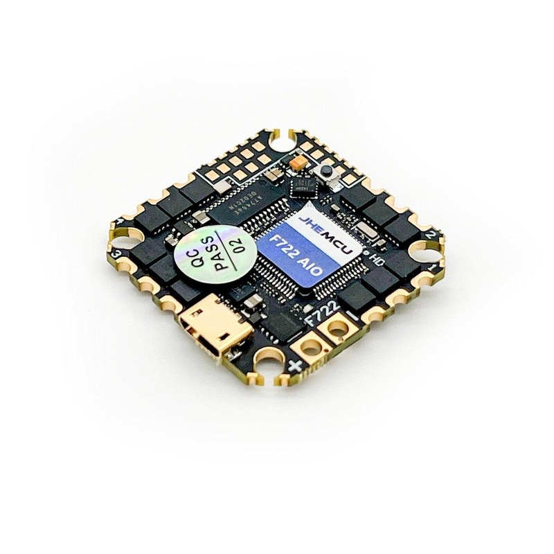 JHEMCU GHF722AIO-HD 40A AIO HD 25.5×25.5mm Flight Controller/ESC