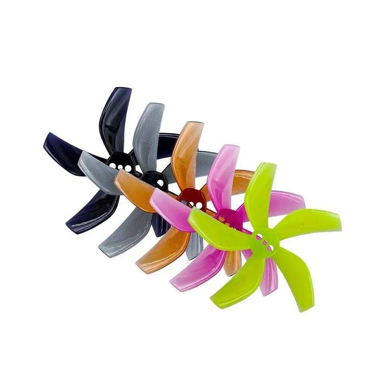 Gemfan D51 Ducted 2020-5 / 2″ 5-Blade Cinewhoop Props for 1.5mm Shaft T-Mounted (8 Pack) – Choose Color