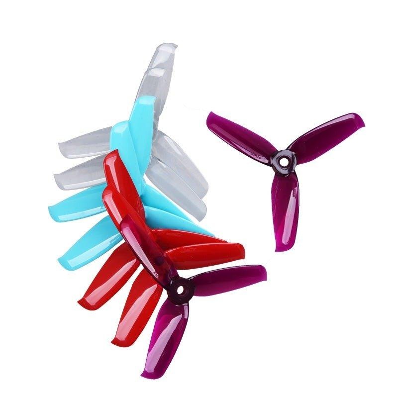 Gemfan Flash 4052-3 / 4″ Tri-Blade FPV Drone Racing Props (4 Pack) – Choose Color
