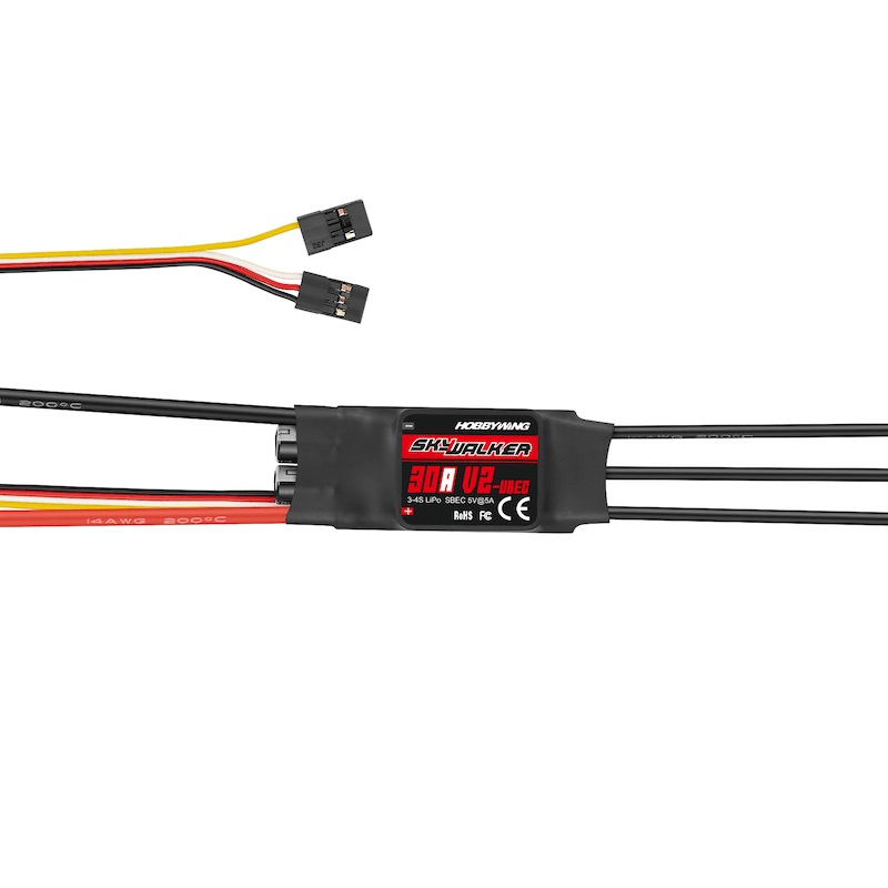 Hobbywing Skywalker 30A V2 3-4S Fixed Wing ESC