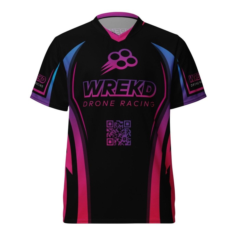 WREKD Drone Racing Community Jersey – Hotness Pink