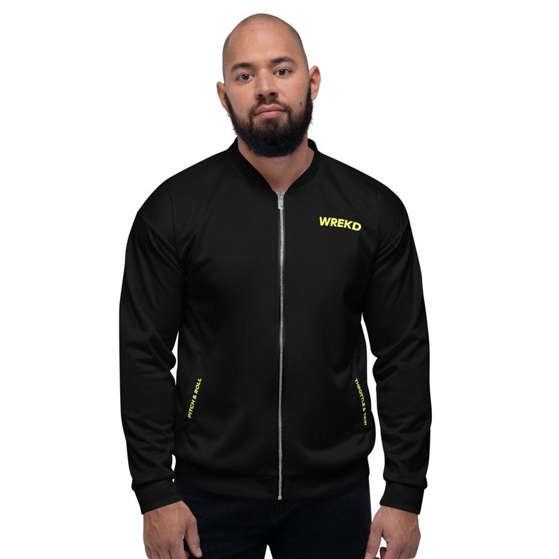 WREKD “Mode 2” Unisex Bomber Jacket