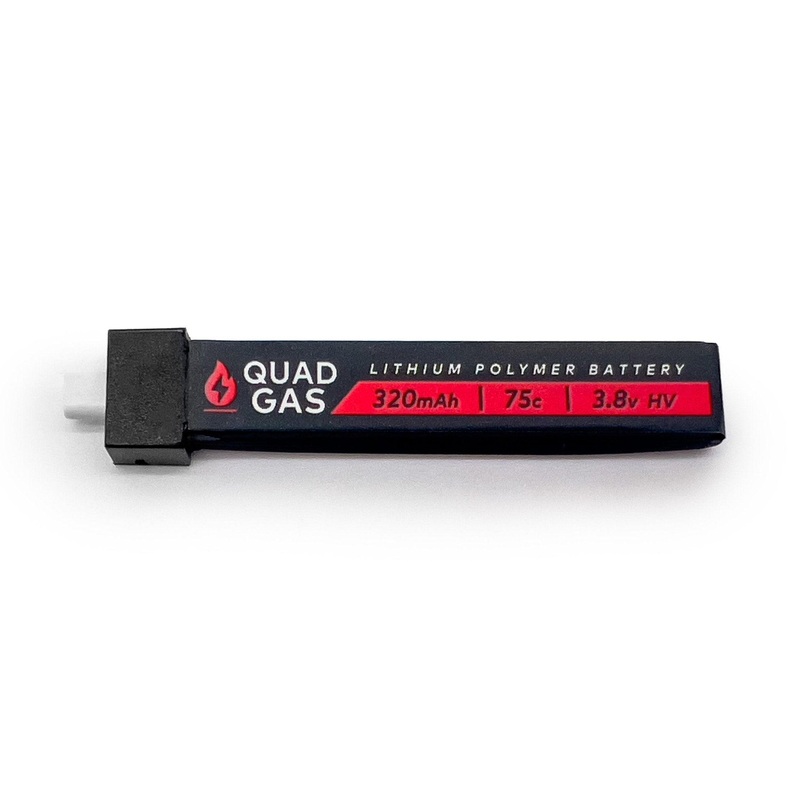 WREKD Quad Gas 1S 300mAh Battery (Single) – BT2.0/A30